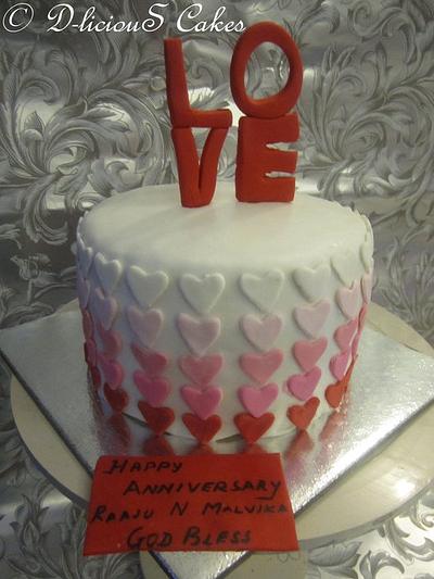 LOVE - Cake by devinasoni