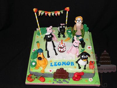 Shaun The Sheep - Cake by BBD