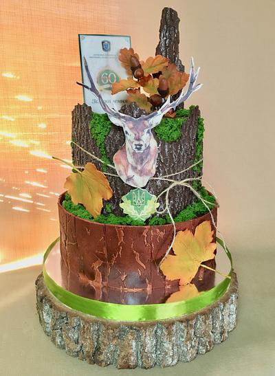Forest - Cake by Oksana Kliuiko