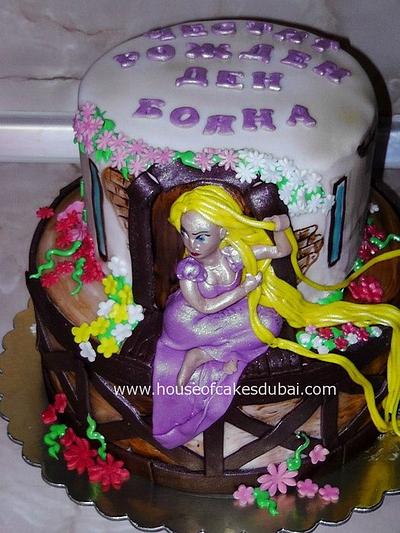 Rapunzel cake - Cake by The House of Cakes Dubai