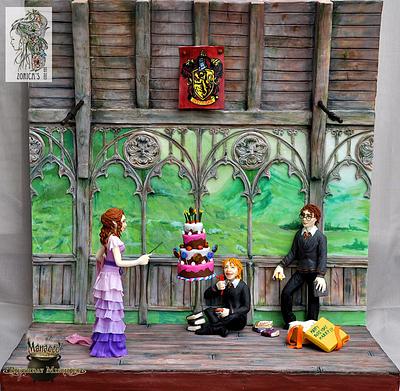 Harry Potter collaboration piece  - Cake by Hajnalka Mayor