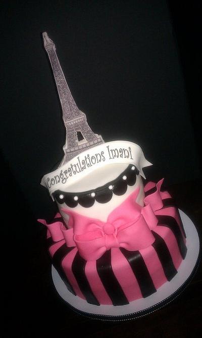 Going to Paris - Cake by Erica Floyd Bradley