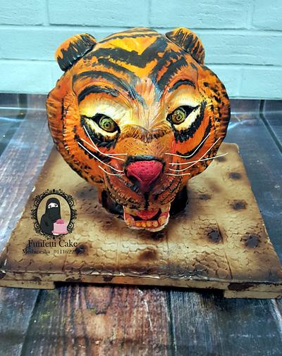 Tiger cake - Cake by Meshmesha