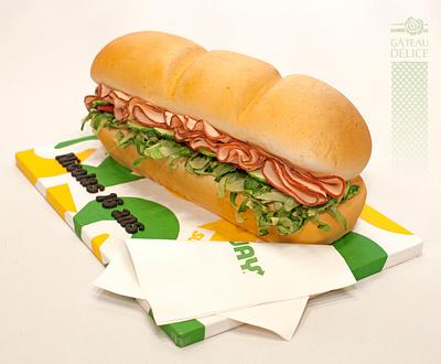 subway - Cake by Marie-Josée 