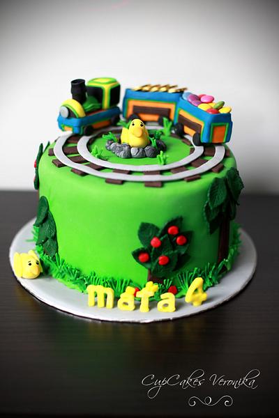 Train cake - Cake by CupCakes Veronika