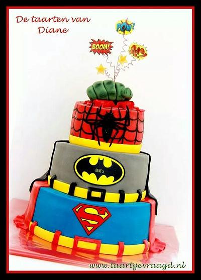 Superhero! - Cake by Diane75