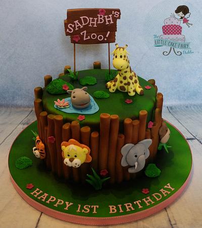 Sadhbh's Zoo - Cake by Little Cake Fairy Dublin