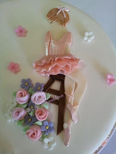 Pretty Ballerina - Cake by AlphacakesbyLoan 