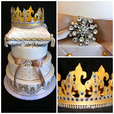 annes "royal" cake - Cake by kate walker