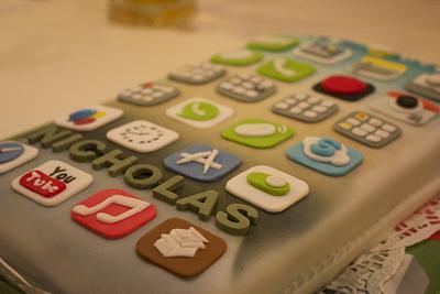 IPhone - Cake by Nancy Petitfour