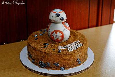 BB8 Cake - Cake by Alfred (A. Cakes & Cupcakes)
