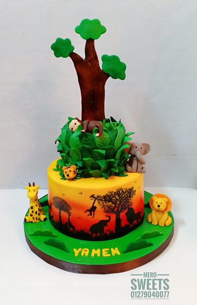 Animal cake - Cake by Meroosweets