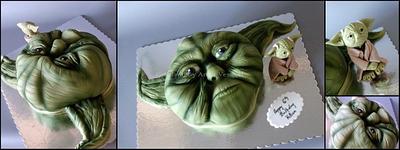Yoda - Cake by Cakeland by Anita Venczel