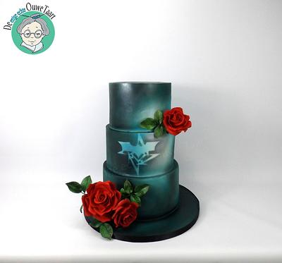Kinky wedding cake - Cake by DeOuweTaart