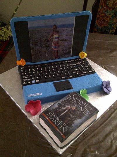 laptop cake - Cake by Tamika