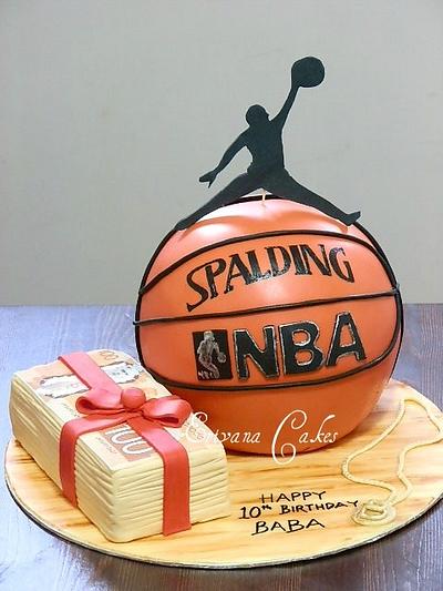 Basketball cake and Stack of Money Cake - Cake by erivana