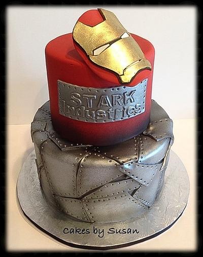 Ironman grooms cake - Cake by Skmaestas