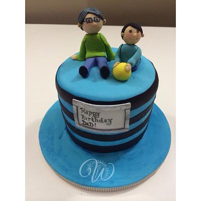 Father and son - Cake by Rezana