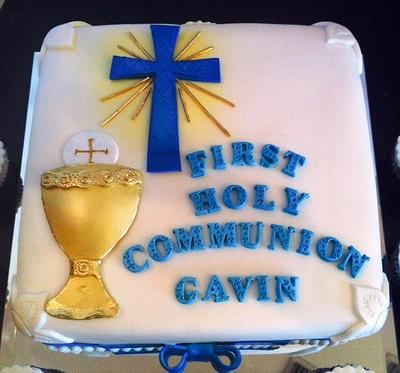 First Holy Communion - Cake by Fun Fiesta Cakes  