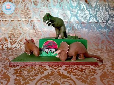 Dinossaur Cake - Cake by Bake My Day