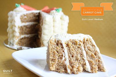 Yummy Carrot Cake - Cake by Guilt Desserts