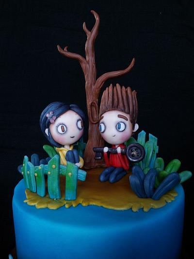 Coraline - Decorated Cake by Symphony in Sugar - CakesDecor