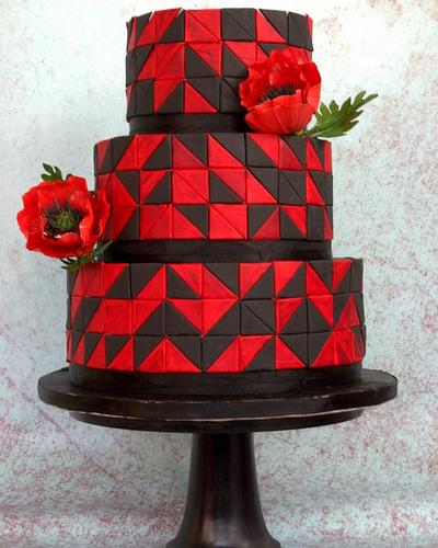 Geometrical cake - Cake by Ritu S