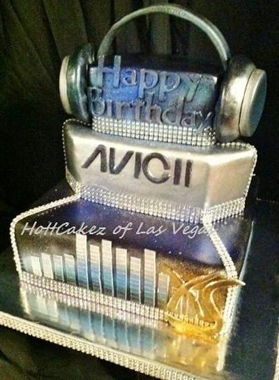 DJ AVICI celebration - Cake by HottCakez of Las Vegas