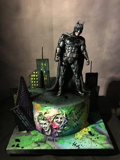 Batman Suicide Squad Cake - Cake by Nightwitch 