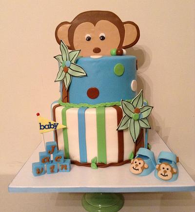 baby monkey - Cake by leolay