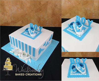 Baby Blue - Cake by Whitsunday Baked Creations - Deb Smith