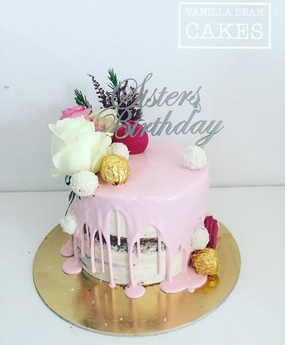 Dripping Birthday cake - Cake by Vanilla bean cakes Cyprus