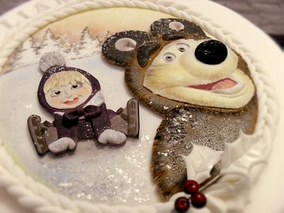 Masha and the bear - Cake by timea