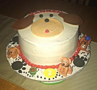 Puppy cake - Cake by Miranda Murphy 