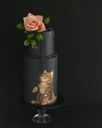 Kitten - Cake by Evgenia Vinokurova