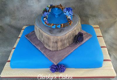 Happy 75th 🎂 Birthday Elaine - Cake by June ("Clarky's Cakes")
