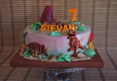 Dinosaur Cake - Cake by Dragana