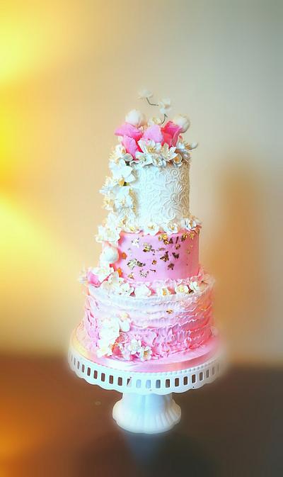 Pink cake - Cake by Mar  Roz