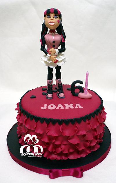 Draculaura Monster High - Cake by Bolinhos Bons, Artisan Cake Design (by Joana Santos)