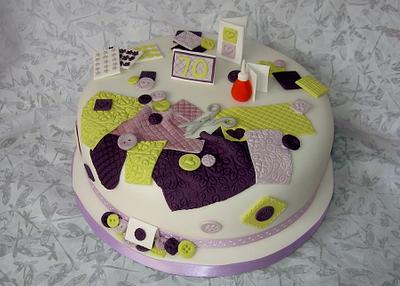 Card-making & Crafting Cake - Cake by Extra Mile Icing