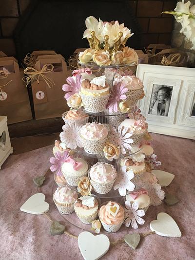 Christening cupcakes - Cake by Daisychain's Cakes