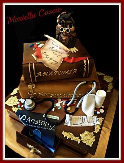 graduation cake - Cake by Mariella Cascio