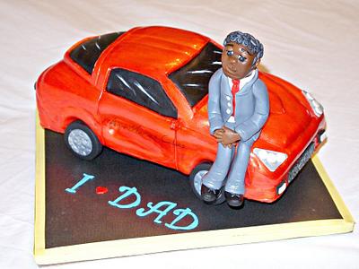 Dad's Big boy Toy - Cake by Ann-Marie Youngblood