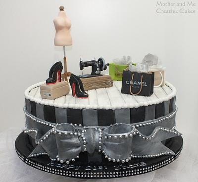 Dress Designer's Cake - Cake by Mother and Me Creative Cakes