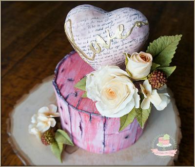 Love never grow old - Cake by Jo Finlayson (Jo Takes the Cake)
