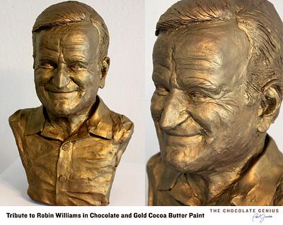 Chocolate Tribute to Robin Williams - Cake by Paul Joachim