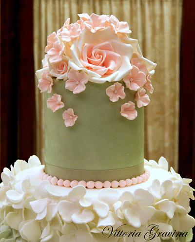 40 anni ruffle cake - Cake by Vittoria 