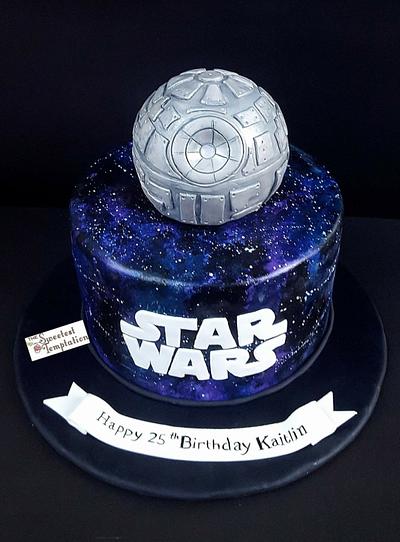 Star Wars Galaxy Cake  - Cake by The Sweetest Temptation