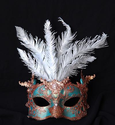 Venetian carnival mask - Cake by Veronica22