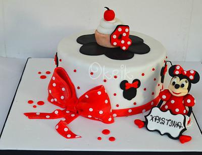 Minnie Mouse  - Cake by Okeik